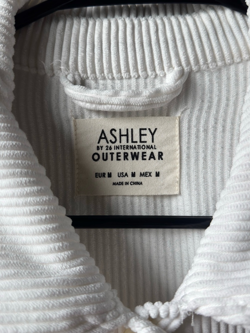 Ashley Ribbed Button Front Shacket Jacket Size M - Picture 3 of 7